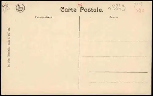 Postkaart Brüssel Bruxelles Eglise Sainte-Gudule (Kirche) 1910