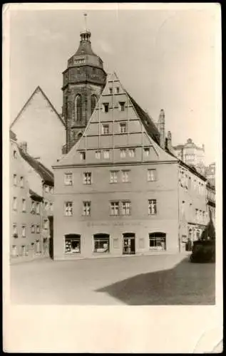 Ansichtskarte Pirna Markt Partie 1960