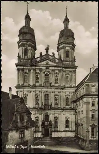 Ansichtskarte Schöntal Klosterkirche Jagsttal 1955