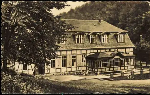 Stolberg (Harz) FDGB-Erholungsheim Waldfrieden zur DDR-Zeit 1960