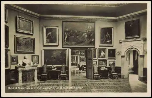 Ansichtskarte Braunfels (Lahn) Schloss - Bildergalerie 1931