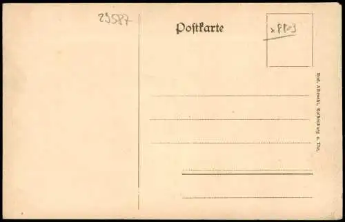 Ansichtskarte Rothenburg ob der Tauber Kobolzellertor 1914