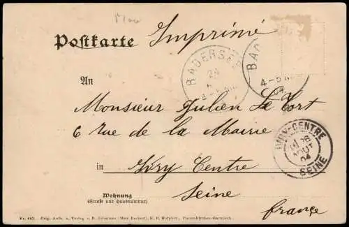 Ansichtskarte Grainau Badersee Boot-Anlegestelle 1904