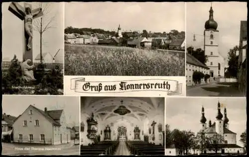Konnersreuth (b Tirschenreuth) u.a. mit Haus der Therese Neumann 1963