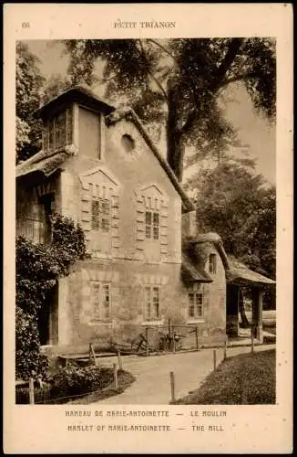 .Frankreich PETIT TRIANON HAMEAU DE MARIE-ANTOINETTE LE MOULIN THE MILL 1920