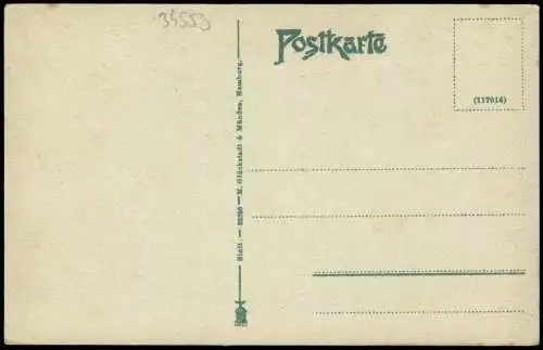 Ansichtskarte Hann. Münden Partie an der Werra Werrabrücke 1910