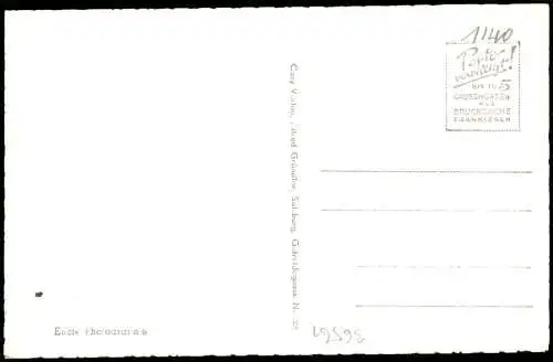 Ansichtskarte Traunkirchen Innenansicht Kirche Fischer Kanzel 1960