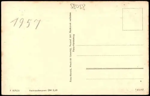Neukirch (Lausitz) Oberneukirch Georgenbad  Lausitz 1957