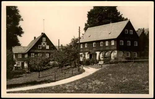 Weifa-Steinigtwolmsdorf Wołbramecy Fremdenheim Haus Reifegerste 1958