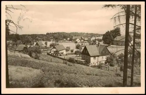 Ansichtskarte Jonsdorf Zittauer Gebirge Am Schweizertal 1955