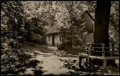 Ansichtskarte Jonsdorf Die Steinbruchschmiede 1967