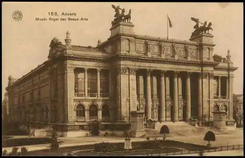 Antwerpen Anvers  Museum der Schönen Künste Musée Royal des Beaux-Arts 1910