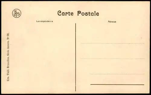 Postkaart Antwerpen Anvers Avenue de Keyser, Tram Verkehr 1910