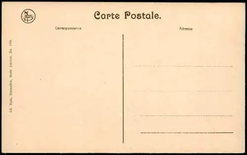 Postkaart Antwerpen Anvers Rathaus - L'Hôtel de Ville 1910
