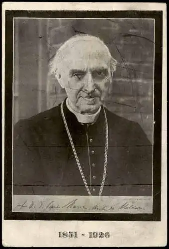 Ansichtskarte  Portrait Geistliche - Kirche Religion Belgien Belque 1926