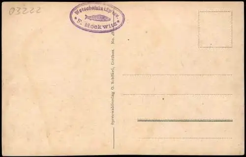 Lübbenau (Spreewald) Lubnjow Gaststätte Wotschofska Spreewald 1914