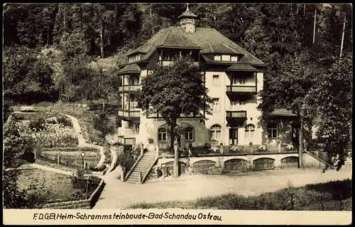Ansichtskarte Kirnitzschtal-Sebnitz Schrammsteinebaude - Fotokarte 1964