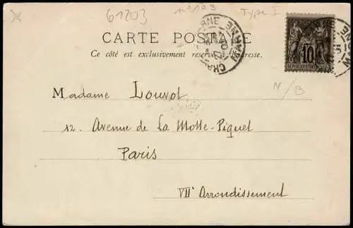 Chalons-sur-Marne Châlons-en-Champagne Kirche Eglise Notre-Dame Gerüst 1901