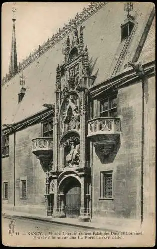 CPA Nancy Musée Lorrain (ancien Palais des Ducs de Lorraine) 1908