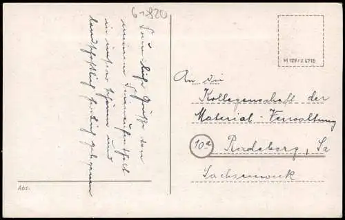 Waldbärenburg-Altenberg (Erzgebirge) Erholungsheim des Sachsenwerkes 1961