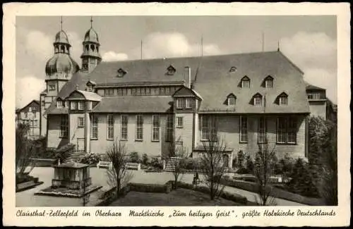 Zellerfeld-Clausthal-Zellerfeld Marktkirche Zum heiligen Geist 1960