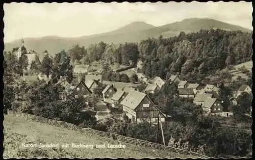 Lot 10 Ansichtskarten Jonsdorf Nonnenfelsen, steinerne Orgel ca 1950-1970