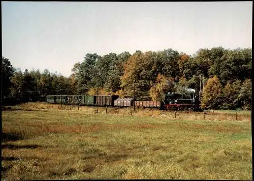 Cunnertswalde Schmalspurdampflokomotive 99 1561 mit GmP 1986/2005