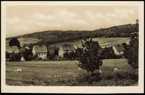 Neukirch  Lausitz Oberneukirch Blick nach dem Picho bei Tautewalde 1955