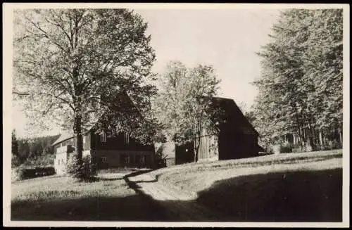 Schwarzenberg (Erzgebirge) Staatl.  Forst-Klubheim Conradswiese 1964