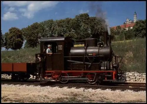 Ansichtskarte Neresheim Härtsfeld-Museumsbahn Lok 12 1995