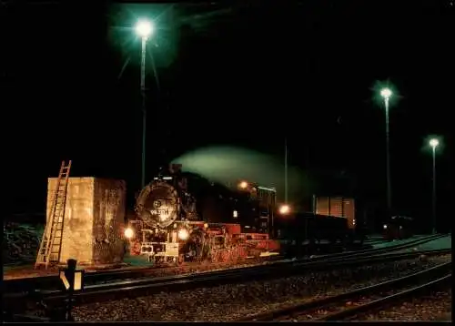 Ansichtskarte .Sachsen Schmalspurbahn Wilkau-Haßlau-Carlsfeld im Bahnhof 2009