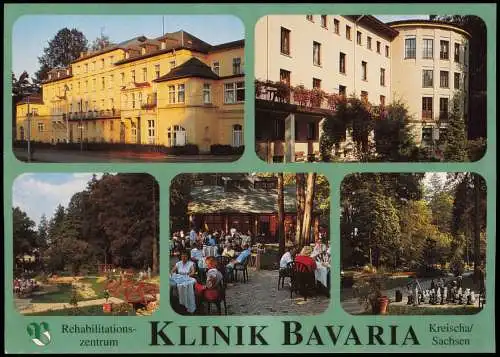 Ansichtskarte Kreischa 5 Bild Klinik Bavaria 1998