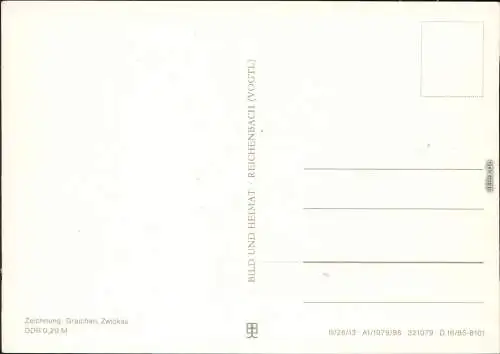 Ansichtskarte Schwarzburg Landkarten Ak: Unteres Scharzatal Blankenburg 1985