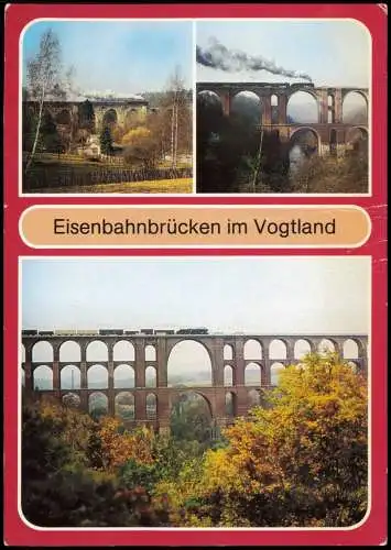 Netzschkau (Vogtland) Syratalbrücke, Elstertalbrücke, Göltzschtalbrücke 1994