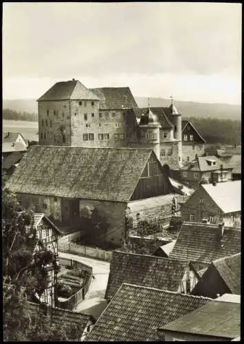 Ansichtskarte Kühndorf Johaniniterburg und Stadt 1977