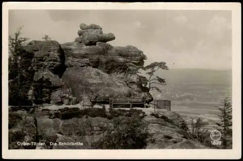 Ansichtskarte Oybin Töpfer. Die Schildkröte Oberlausitz 1930