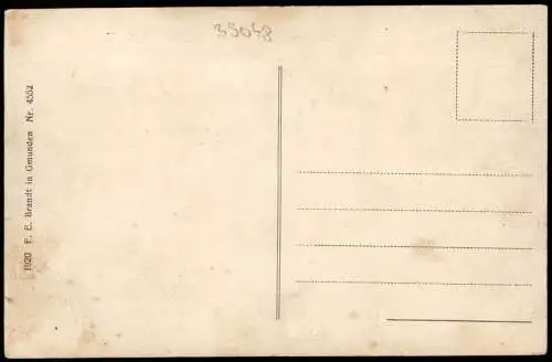 Ansichtskarte Ebensee Umland-Ansicht Salzkammergut 1910