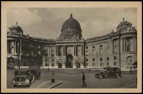 Ansichtskarte Wien Wien, Burg, Michaelertor 1930