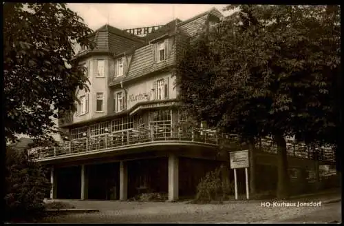 Ansichtskarte Jonsdorf HO-Kurhaus zur DDR-Zeit 1964