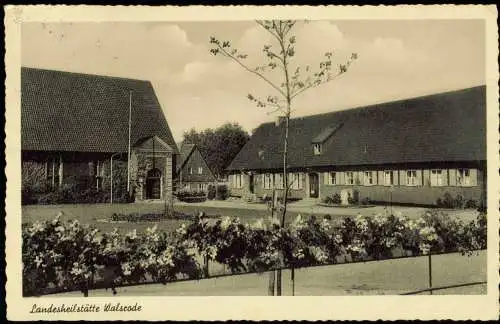 Ansichtskarte Walsrode Landesheilstätte Walscode 1954