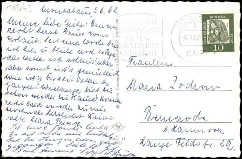 Ansichtskarte Montabaur Kath. Pfarrkirche Kirche Church Eglise 1959/1962