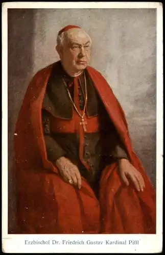 Religion-Kirche   Erzbischof Dr. Friedrich Gustav Kardinal Piffl 1920