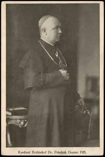 Religion  KARDINAL Dr. FRIEDR. G. PIFFL Österreichischer Katholikentag 1923