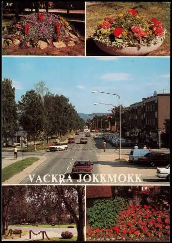 .Schweden Sverige VACKRA JOKKMOKK Mehrbildkarte   Schweden Allgemein 1980