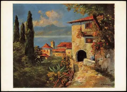 Ansichtskarte  Künstlerkarte Künstler R. SONNLEITNER, BEI KASTALLETTO 1970