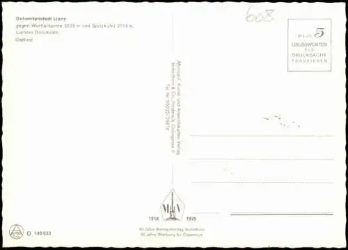 Lot 10 Ansichtskarten Lienz in Osttirol und Umgebung 2000