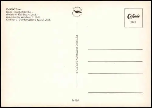 Ansichtskarte Trier Mehrbildkarte Der Trierer Dom 1990