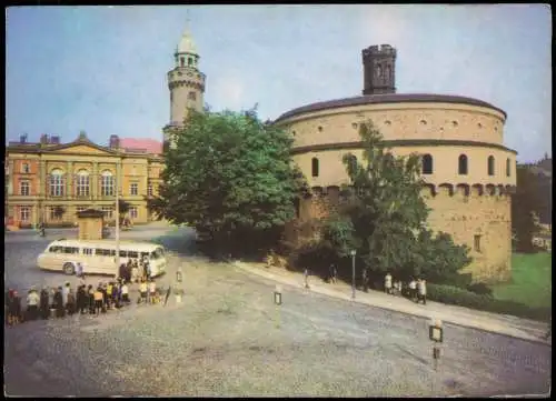 Görlitz Zgorzelec Kaisertrutz, Reichenbacher Turm und Humboldthaus 1970