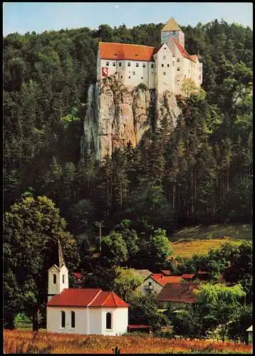 Ansichtskarte Riedenburg (Altmühltal) Burg/Schloss Prunn 1995
