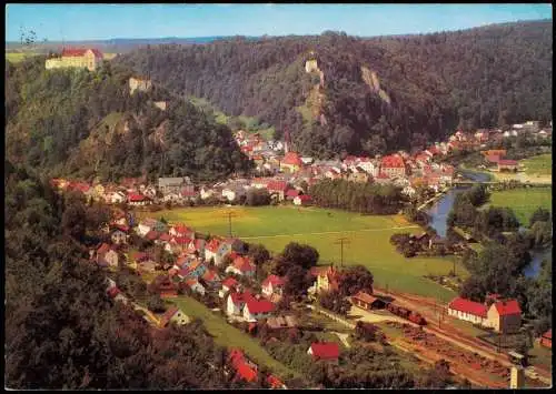 Riedenburg (Altmühltal) Panorama-Ansicht Ort im Altmühltal 1979
